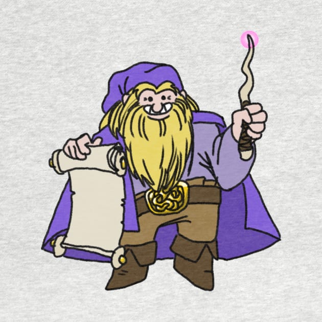 Dwarf Wizard by NathanBenich